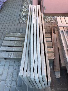 Betonový plot/ Vyvýšený betonový záhon - 3