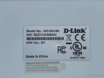 Switch 3 druhy a Poe adaptér 2x - 3
