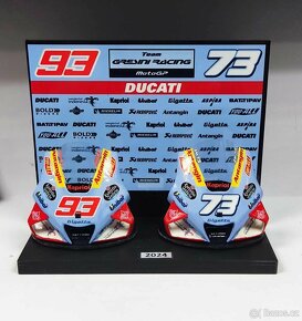 Set MotoGP Ducati M. Marquez + A. Marquez 2024 - 3