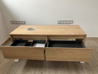 TOP nová koupelnová skříňka EMMY 120 cm dub - 3