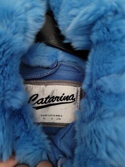 Nový modrý kabátek Catarina velikosti S - 3