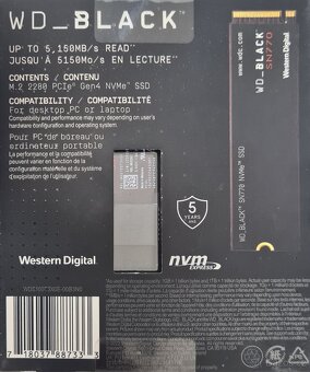 WD Black SN770 NVMe 1TB - 3
