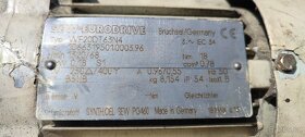 Elektromotor s převodovkou 68 ot./min. - 3