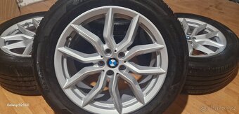 Predám letnú sadu alu. disky BMW 5x112 , 265/50 R19 . - 3