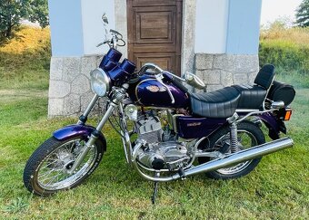 Jawa 350 Chopper s alarmem, el. startérem, TP ČR - 3