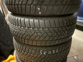 Prodám 4ks plech.disky 5x112 205/55/16 Goodyear zimní 6.5mm - 3