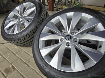 Letní Alu kola Cassiopeia Škoda Superb r18 - 3