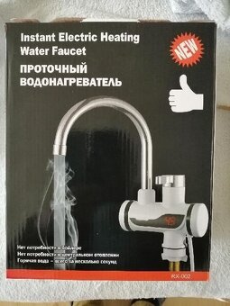 Elektrický ohřívač vody z kohoutku Okamžitý ohřev vody z koh - 3