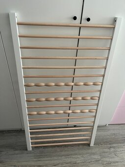 Dětská postýlka se zásuvkou MYLLRA +matrace+ochranný potah - 3