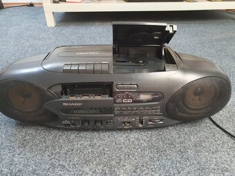 SHARP QT-CD7L(GY)rádio boombox - 3