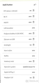 Televize LG - 3