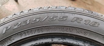 Celoroční pneumatiky Pirelli scorpion 235/55R18 104V 7,00mm - 3