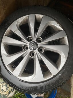 Alu kola 17” 5x114,3 Toyota a zimní pneu 215/50/R17 - 3