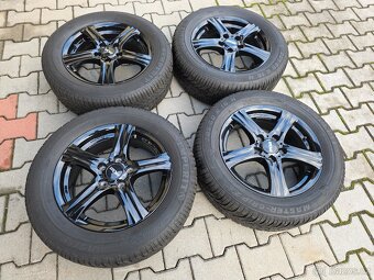 Alu kola Oxxo 5x112 Zimní semperit 205/60/16 černé - 3