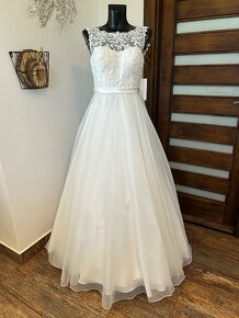 Nové svatební šaty, více druhů, výprodej skladu - 3
