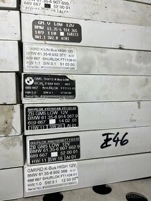 BMW 3er E46 komfortní jednotka výbavy - 3