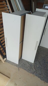 POSTEL "BRIMNES" s úložnými díly, bílá, 180x200 cm - 3
