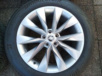 ALU Škoda 5x112 R19 Crystal Silver - 3