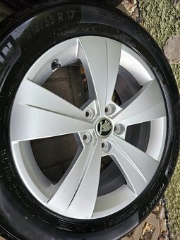 ALU kola letní Škoda 5x112 R17 Superb III Triton - 3