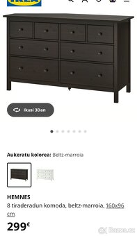 Masivní velká komoda - skříň se šuplíky - 3