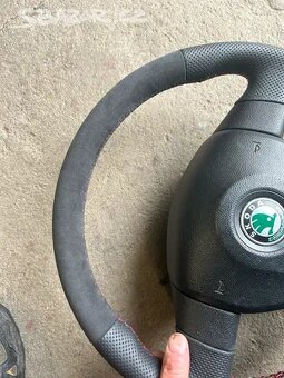Renovovaný volant Škoda Octavia 2 RS + Airbag. - 3