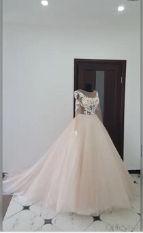 C.01 Svatební saty z vlečkou vyprodej - 3