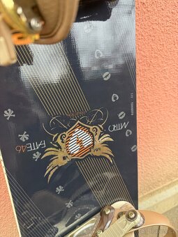 Snowboard Nitro Fate 46+vazani+boty Burton - 3