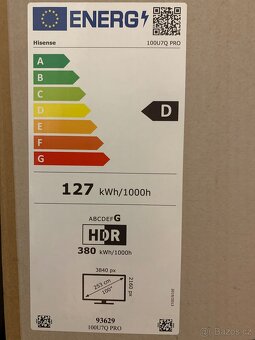 Hisense 2,5 x 1,5m - 3