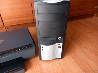 PC - skříň, klávesnice, tiskárna - 3