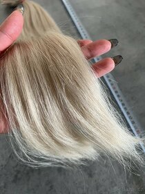 Východoevropské blond  vlasy top kvalita - 3
