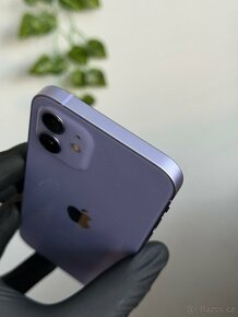 iPhone 12 64GB fialový - 100% baterie - 3