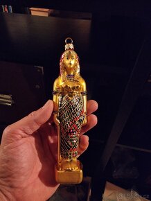 Prodám atypické vánoční ozdoby ručně malované, Egypt, baňky - 3
