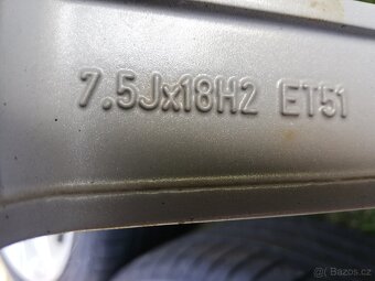 alu Škoda Octavia III, alu 18" Škoda Alaris letní 225/40/18 - 3