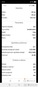Kondenzační sušička zn. Beko 1-9 kg faktura - 3