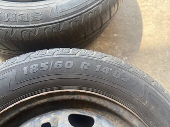185/60 R14 Sada plechových kol Škoda/VW 4 kusy - 3