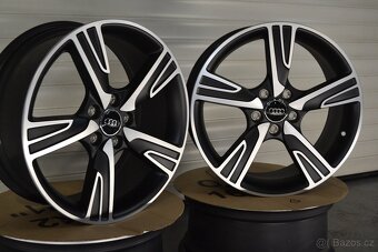 5x112 R18 Hliníkové disky originál Audi A3 Mk3 S-line - 3