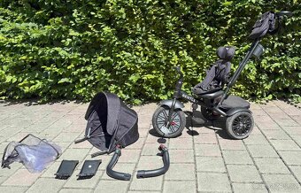 kočárek a také tříkolka s vodící tyčí 6 variant - 3