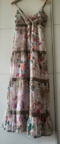 Dlouhé šaty na ramínka C&A vel.38 - 3