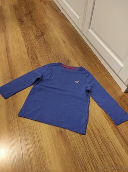 Dětská trička s dlouhým rukávem vel. 98/104 - 3