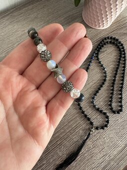 Náhrdelník a náramky z kamenů - 3