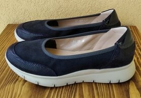 Zdravotní baleríny Leons Leona - Modrá vel. 37 - 3