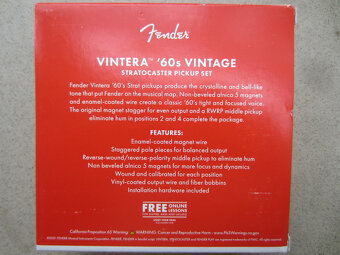 Snímače Fender Vintera ‘60’s Vintage Strat - 3