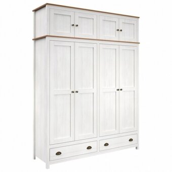 Dřevěná skříň 4dveřová TOPAZIO - 3