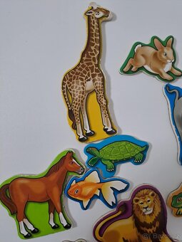 Magnetky pro děti - doprava a zvířata - 3