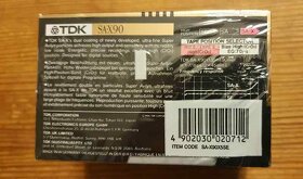 Nabízím sadu 5ti audiokazet TDK SA-X 90 - 3