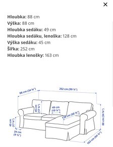 Sedačka Ikea - 3