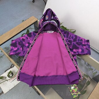 Bape Purple Hoodie - 3