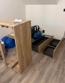 Umyvadlová skříňka  Sapho Treos dub alabama pod desku - 3
