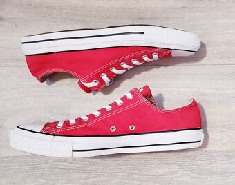 Pánské boty Converse All Star Ox Červené Tenisky Vel. 45 - 3