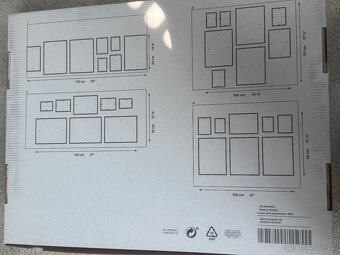 IKEA KNOPPÄNG - sada obrazů/ plakátů - 3
